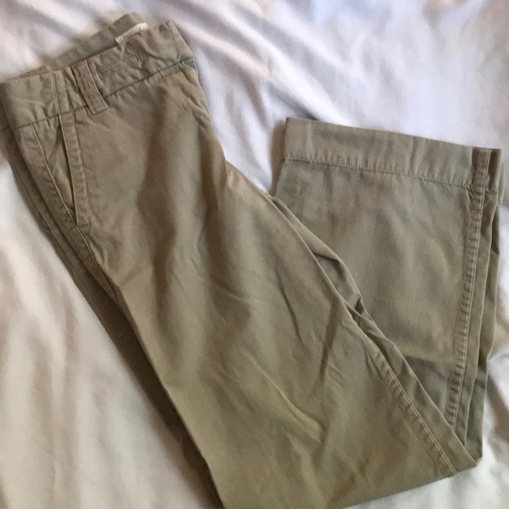 Wide leg J. Crew Favorite Fit Chino Pant